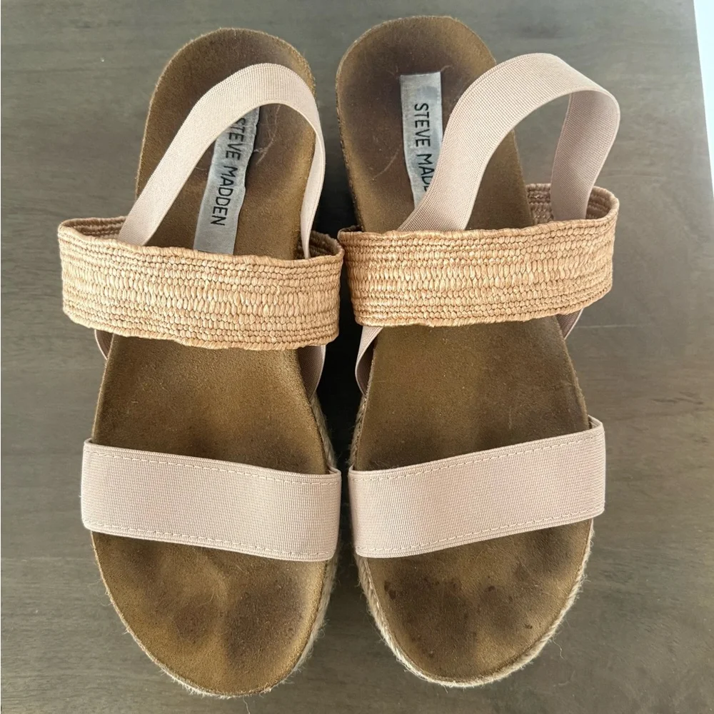 Steve Madden Platform Espadrille Sandals - Picture 3 of 7